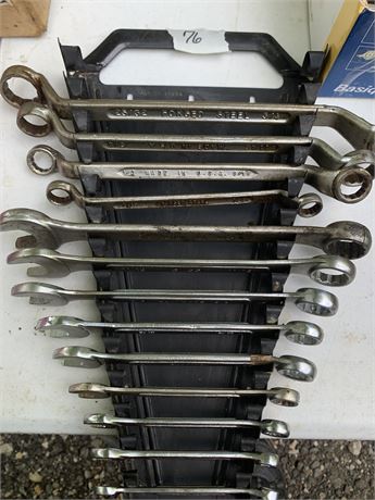 Combination Box End Wrench Set