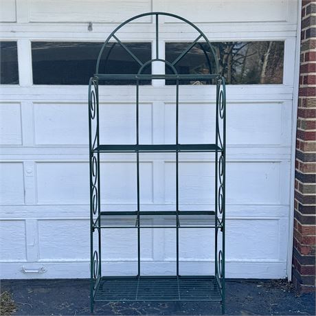 4-Tier Metal Plant Stand - 30 1/2 x 14 x 3/8 x 71"T