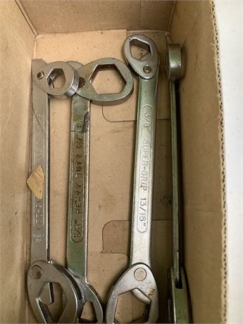 Multi Wrench Lot 3/8-3/16