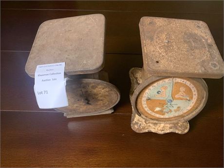 Vintage Weight Scales Lot of 2