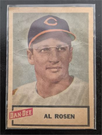 1954 Dan Dee Al Rosen Card