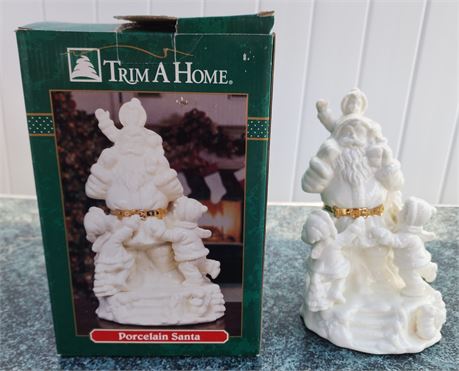 Trim-A-Home Porcelain Santa