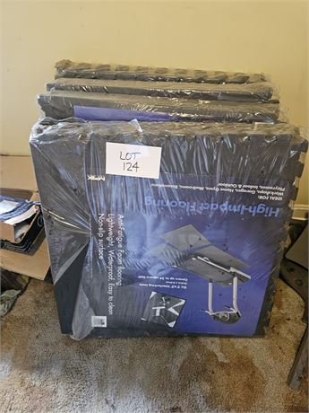 High Impact Flooring- Foam Flooring Interlocking Non-Slip x4 Packs