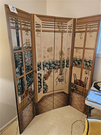 Beautiful Garden Theme Room Divider