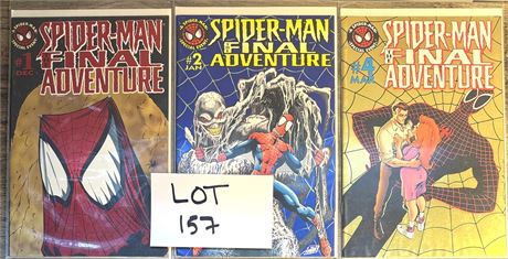 Spider-Man The Final Adventure Book #1, 2, 4