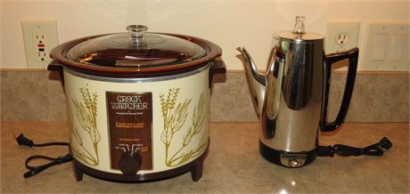 Crock Pot, Percolator