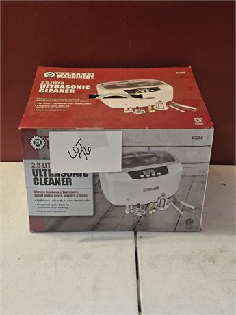 Central Machinery 2.5 Liter Ultrasonic Cleaner
