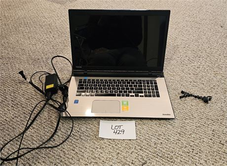 Toshiba Satellite Laptop Model L75-C7250 No Hard Drive