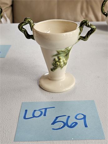 Vintage Hull Tokay Handled Vase