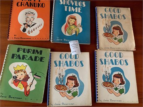 Vintage Childrens Books by Jane Bearman - Jewish Holidays & Observances