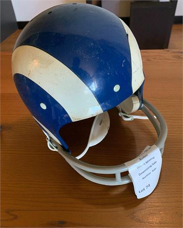 Vintage Rawlings LA Rams Football Helmet HNFL Large