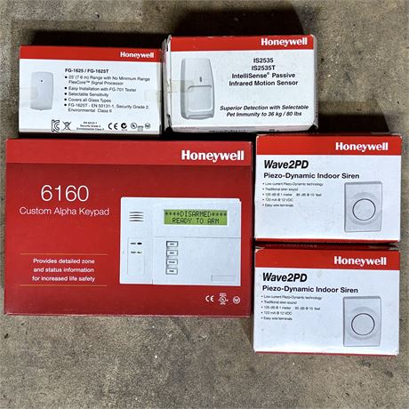 Honeywell 6160 Custom Alpha Keypad & More