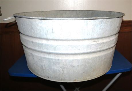 Galvanized Wash Tub