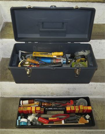 Tool Box, Assorted Tools