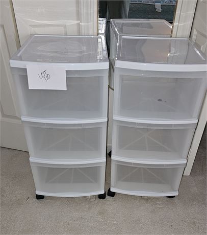 Plastic Storage Containers On Wheels