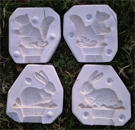 Squirrel & Rabbit Molds