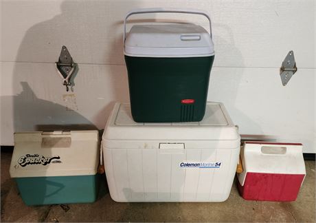 Assortment of Coolers