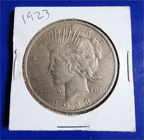 1923 Peace Silver Dollar