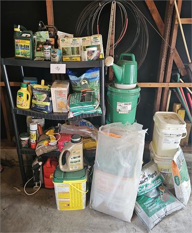Extra Large Cleanout: Lawn & Garden/Fertilizers/Weed Killer & Much More
