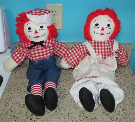 Raggedy Ann & Andy Dolls