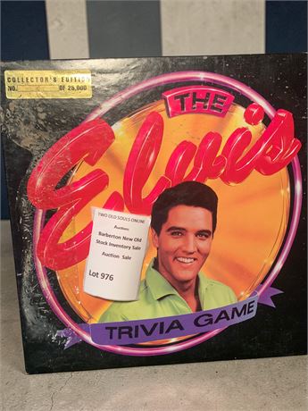 1994 Collectors Edition The Elvis Trivia Game By Classic Games