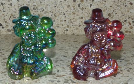 Mosser Glass "Koko" "Daisy" Figurines