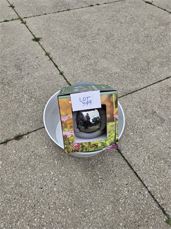 Erins Garden Gazing Globe & Treat Canister