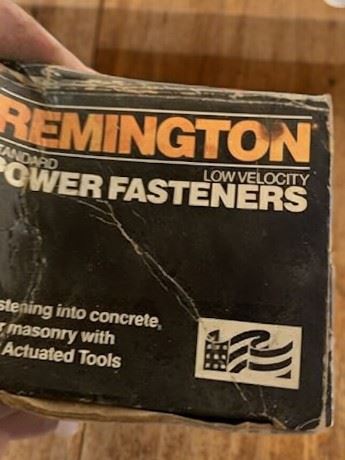 Remington Low Velocity Ram Set Fasteners Lot