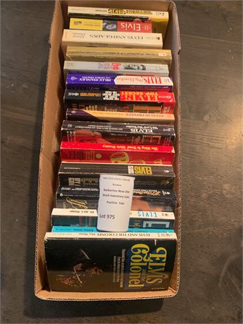 Elvis Presley Paper Back Books Life of Elvis & Manager Colonel Tom Parker