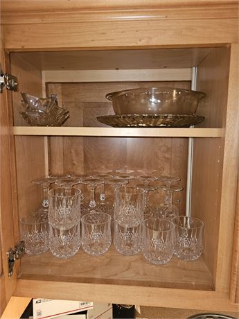 Kitchen Cupboard Cleanout:Highball & Wine Glasses