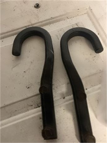 Metal Tow Hooks Lot of 2