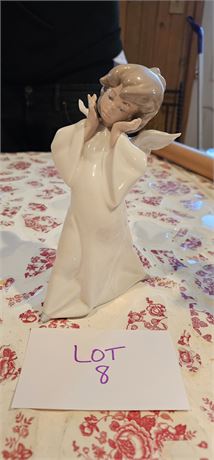 Lladro 1977 Mime Angel Figurine