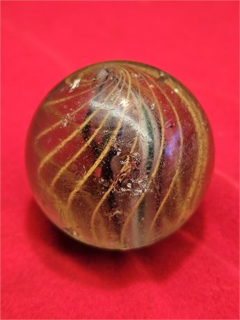 Vintage Large 3" Onion Skin Marble