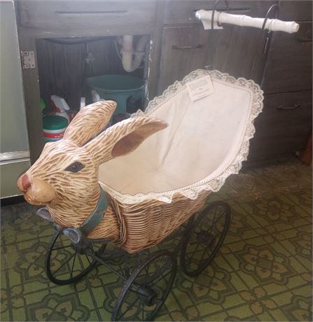 Rabbit Doll Carriage Reproduction