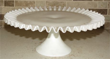 Milkglass Cake Stand