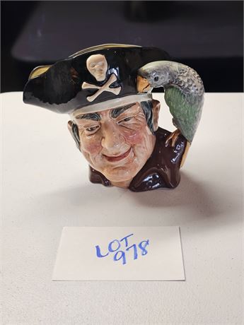 Royal Doulton Large "Long John Silver" Toby Mug 1951