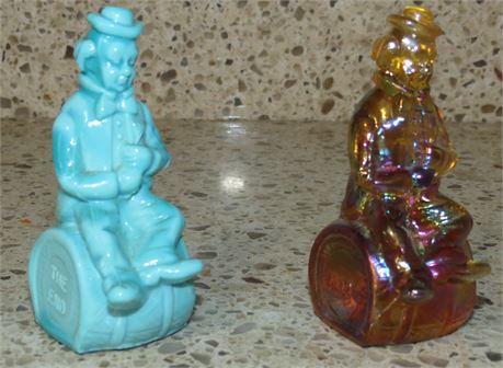 Mosser Glass "The End" "XXEY" Figurines