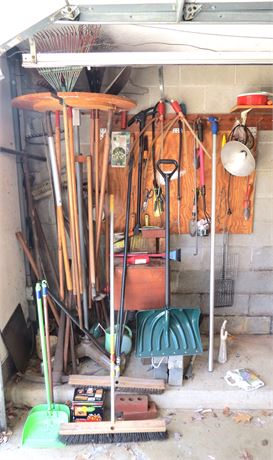 Garage Corner Tool Cleanout