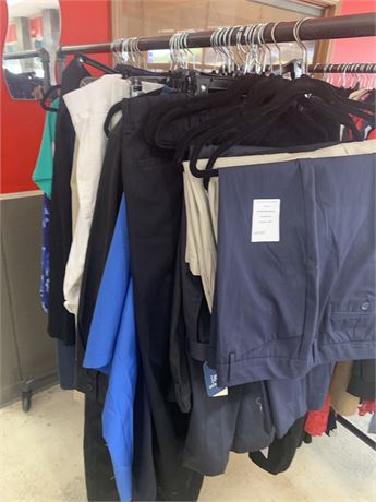 Rolling Rack of Women's Clothing (Rack Not Included)
