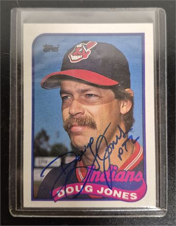 Doug Jones Autographed Card