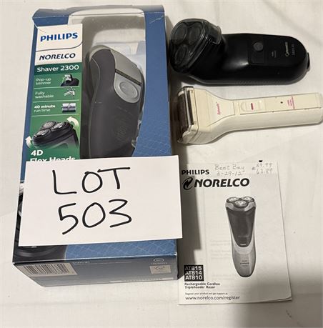 Phillips Norelco Shaver 2300 & More