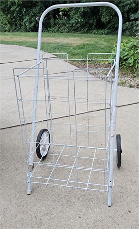 Folding Metal Shopping Cart