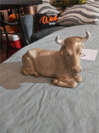 NAU LLadro 1981 OX Cow Figurine Christmas Nativity