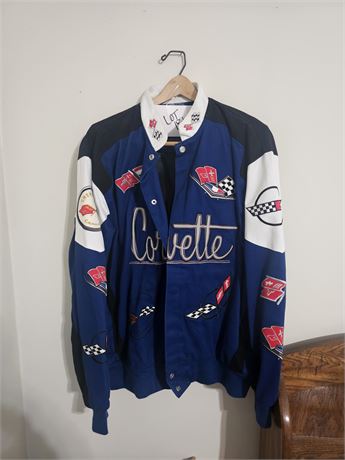 Corvette General Motors Racing Coat Size Large
