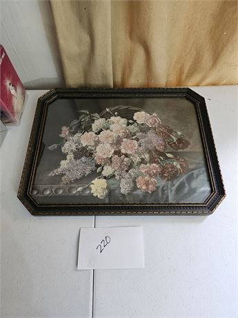 Basket of Flowers Print