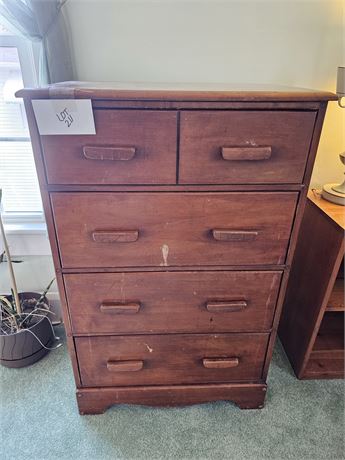 Vintage Solid Wood Dresser