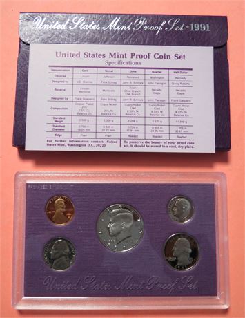 1991 United States Proof Set