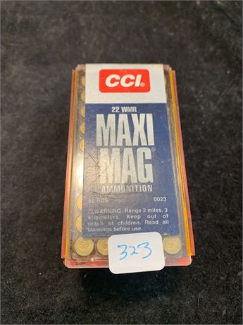 CCI 22 WMR Maxi Mag Ammunition 50 Round Box