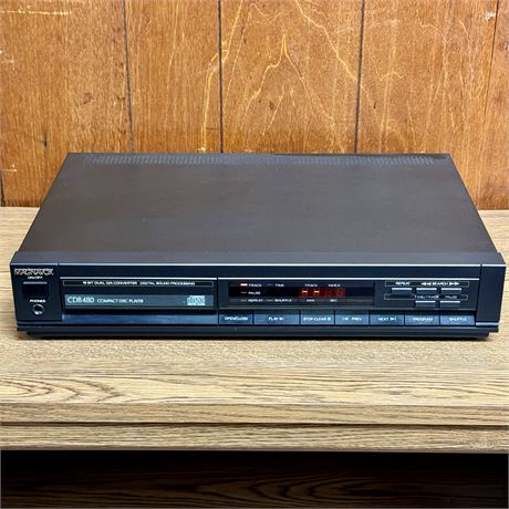 1980's Magnavox Single Disc CD Player CDB 480