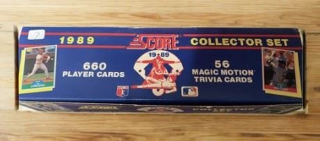 1989 SCORE Baseball Card Box Set